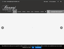 Tablet Screenshot of brangi-immobilier.com